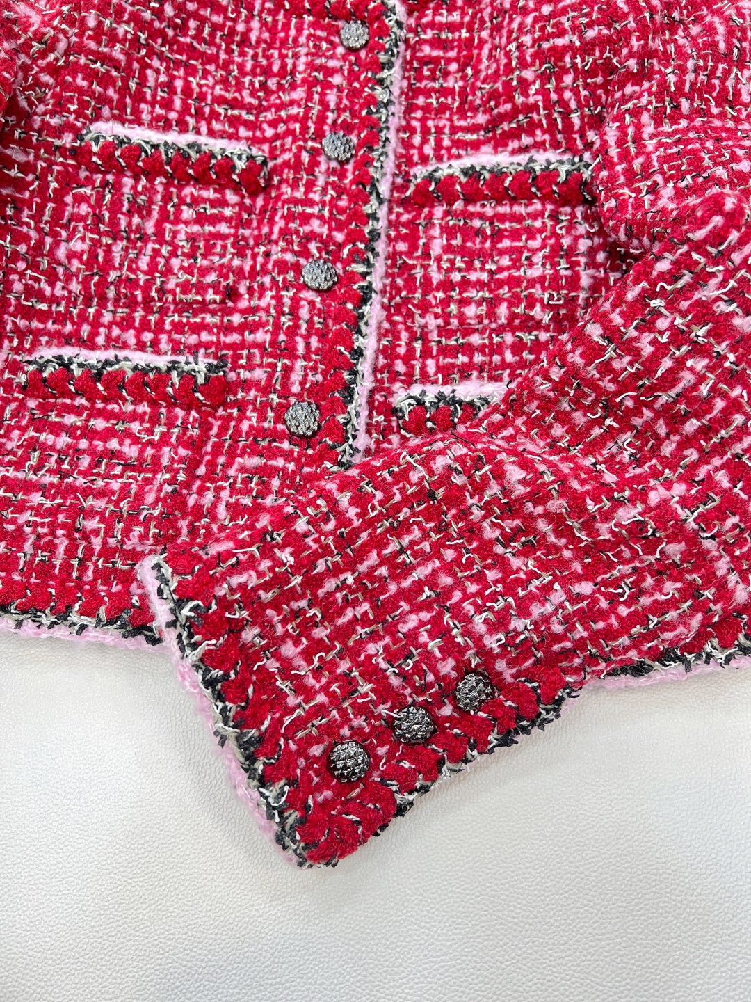 🆕Chanel2025新款圆领编织洋装，定制YB进口粗纺羊毛呢材质，质感高级，品相十足，圆领洋装外套版型