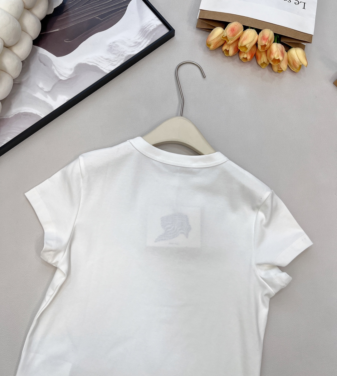 🆕Alexander Wang26SS春夏新款字母烫钻弹力休闲潮流短袖T恤▪️高品质弹力软糯面料，弹力很