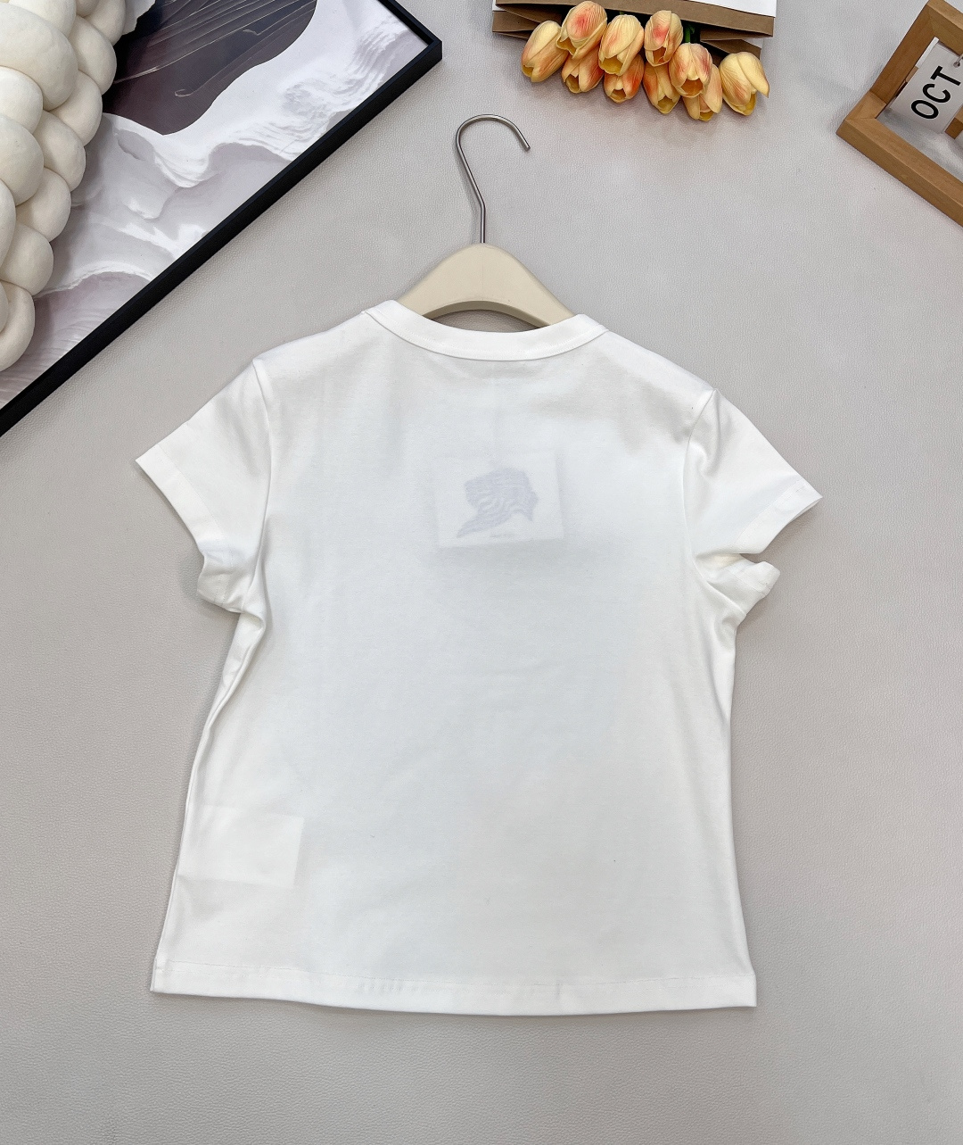 🆕Alexander Wang26SS春夏新款字母烫钻弹力休闲潮流短袖T恤▪️高品质弹力软糯面料，弹力很