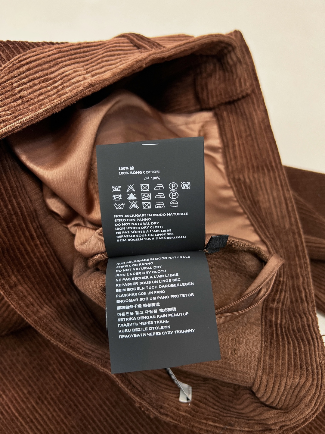 🆕MiuMiu25Fw秋冬新款复古焦糖棕灯芯绒直筒长裤丨⚠独家yb开发！高版出品！软糯灯芯绒自带温暖滤镜