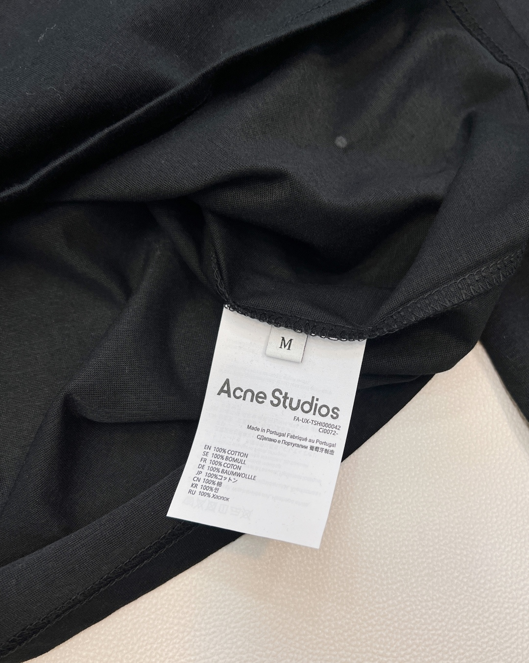 🆕 ACNE STUDIO 银标字母印花+满天星水钻长袖T恤银色字母印花是很有光泽很有质感的 满满的风格