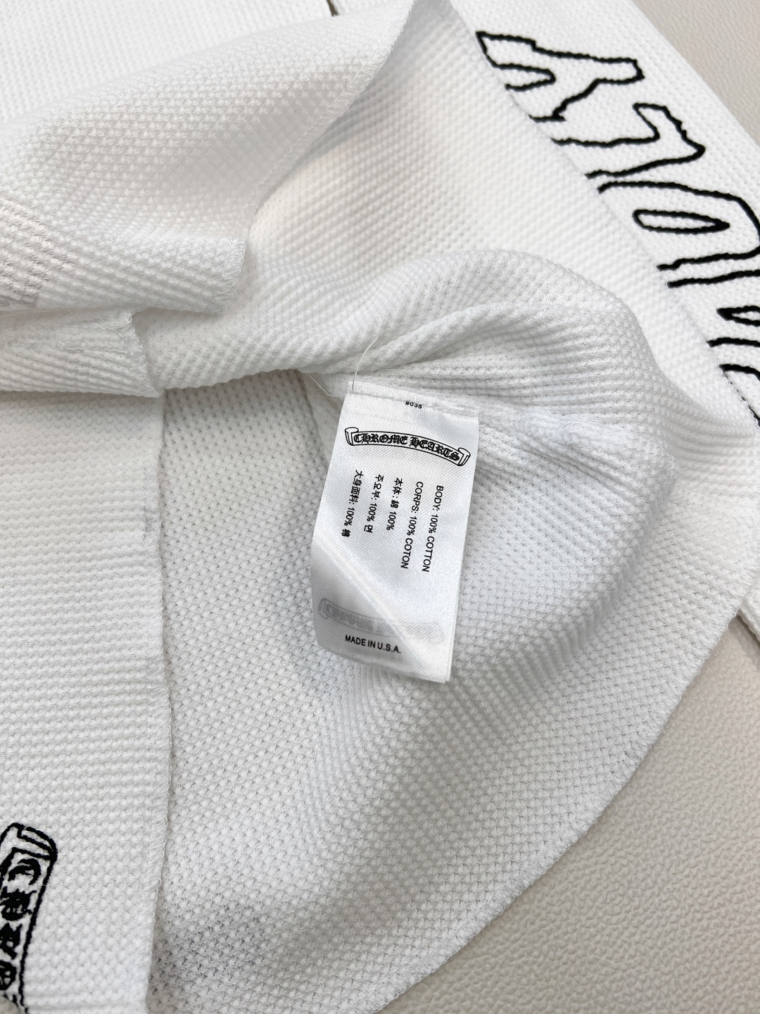 🆕 CHROME HEARTS 克罗心马蹄梵文正肩袖长袖T恤，超级百搭超级耐看，无论单穿或做内搭都很赞，