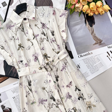 🆕Dior 26SS早春限定Butterflies & Iris印花系腰衬衫裙,高版出品|以纯净米白为底 🆕Dior 26SS早春限定Butterflies & Iris印花系腰衬衫裙,高版出品|以纯净米白为底