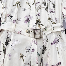 🆕Dior 26SS早春限定Butterflies & Iris印花系腰衬衫裙,高版出品|以纯净米白为底 🆕Dior 26SS早春限定Butterflies & Iris印花系腰衬衫裙,高版出品|以纯净米白为底