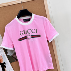 🆕GUCCI新款经典字母腰带印花拼色短袖T恤。- 经典标识:正面烫金GUCCI字母+红绿织带+双G互扣L 🆕GUCCI新款经典字母腰带印花拼色短袖T恤。- 经典标识:正面烫金GUCCI字母+红绿织带+双G互扣L