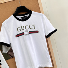 🆕GUCCI新款经典字母腰带印花拼色短袖T恤。- 经典标识:正面烫金GUCCI字母+红绿织带+双G互扣L 🆕GUCCI新款经典字母腰带印花拼色短袖T恤。- 经典标识:正面烫金GUCCI字母+红绿织带+双G互扣L