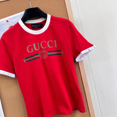 🆕GUCCI新款经典字母腰带印花拼色短袖T恤。- 经典标识:正面烫金GUCCI字母+红绿织带+双G互扣L 🆕GUCCI新款经典字母腰带印花拼色短袖T恤。- 经典标识:正面烫金GUCCI字母+红绿织带+双G互扣L