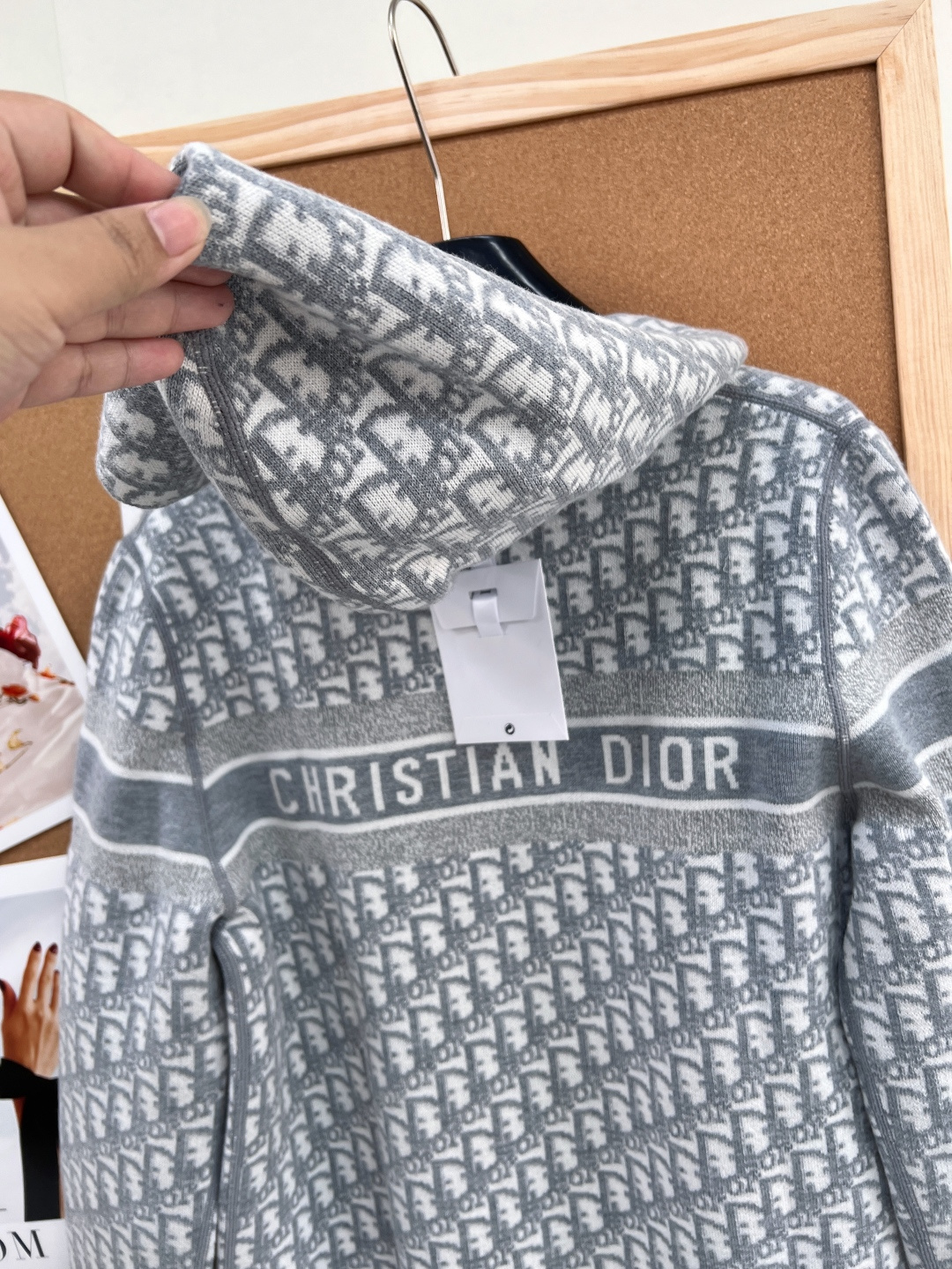 Dior 经典老花双面穿毛衣🆕甄选羊毛🦙面料 双面德国🇩🇪进口机提花工艺 多高级一眼就能看出了！这件绝对