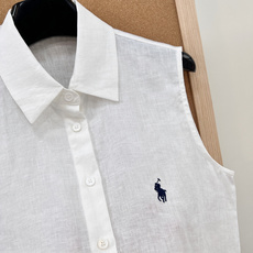 🆕Ralph Lauren 拉夫劳伦新款亚麻刺绣无袖Polo衫,精选天然亚麻材质,自带细腻肌理感,透气干 🆕Ralph Lauren 拉夫劳伦新款亚麻刺绣无袖Polo衫,精选天然亚麻材质,自带细腻肌理感,透气干