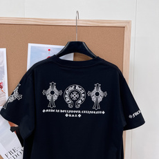 🆕 CHROME HEARTS 马蹄印花短袖T恤随性又鲜活 🩵百分百定织定染!天花板级别!这款太好搭了 🆕 CHROME HEARTS 马蹄印花短袖T恤随性又鲜活 🩵百分百定织定染!天花板级别!这款太好搭了