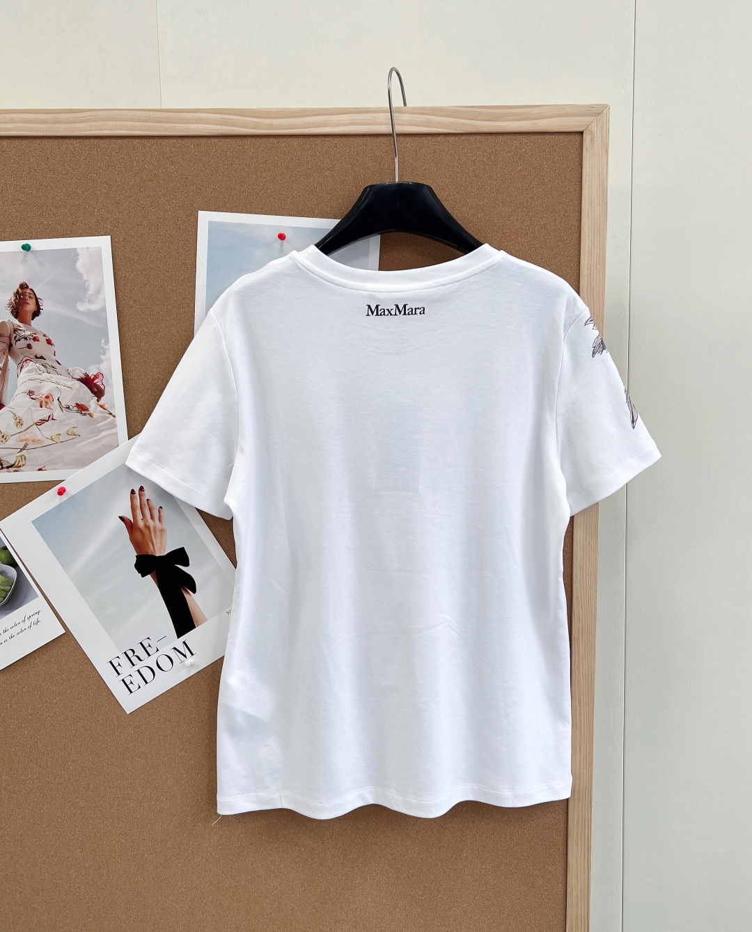 🆕MaxMara26ss早春新款花卉印花圆领短袖T恤，高级感与春日感的完美融合 ✨- 独家YB开发，高版
