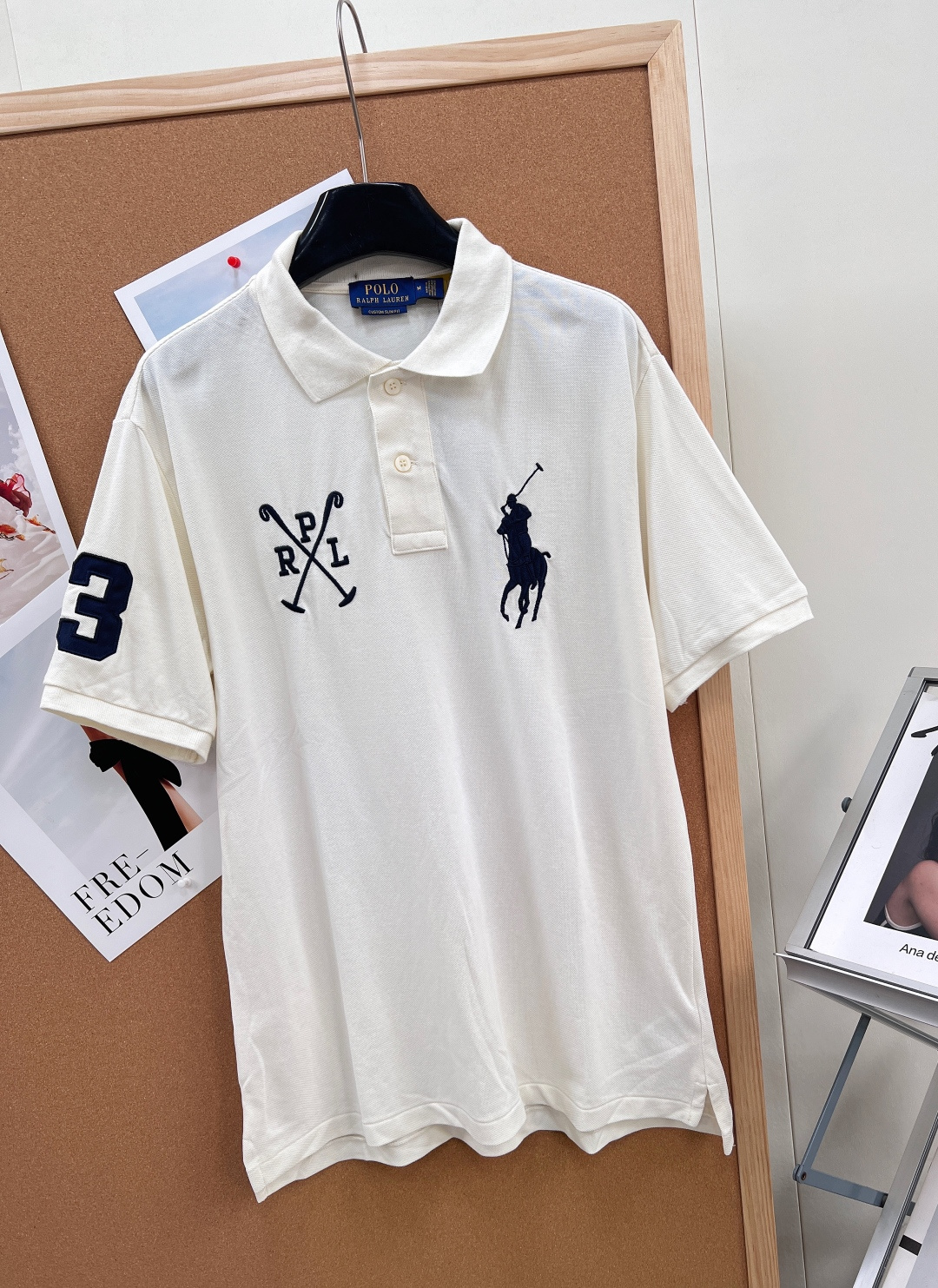 🆕Ralph Lauren 新款双大标刺绣男士POLO衫 ，全网断货王回归！拉夫劳伦最新款双大标男士PO