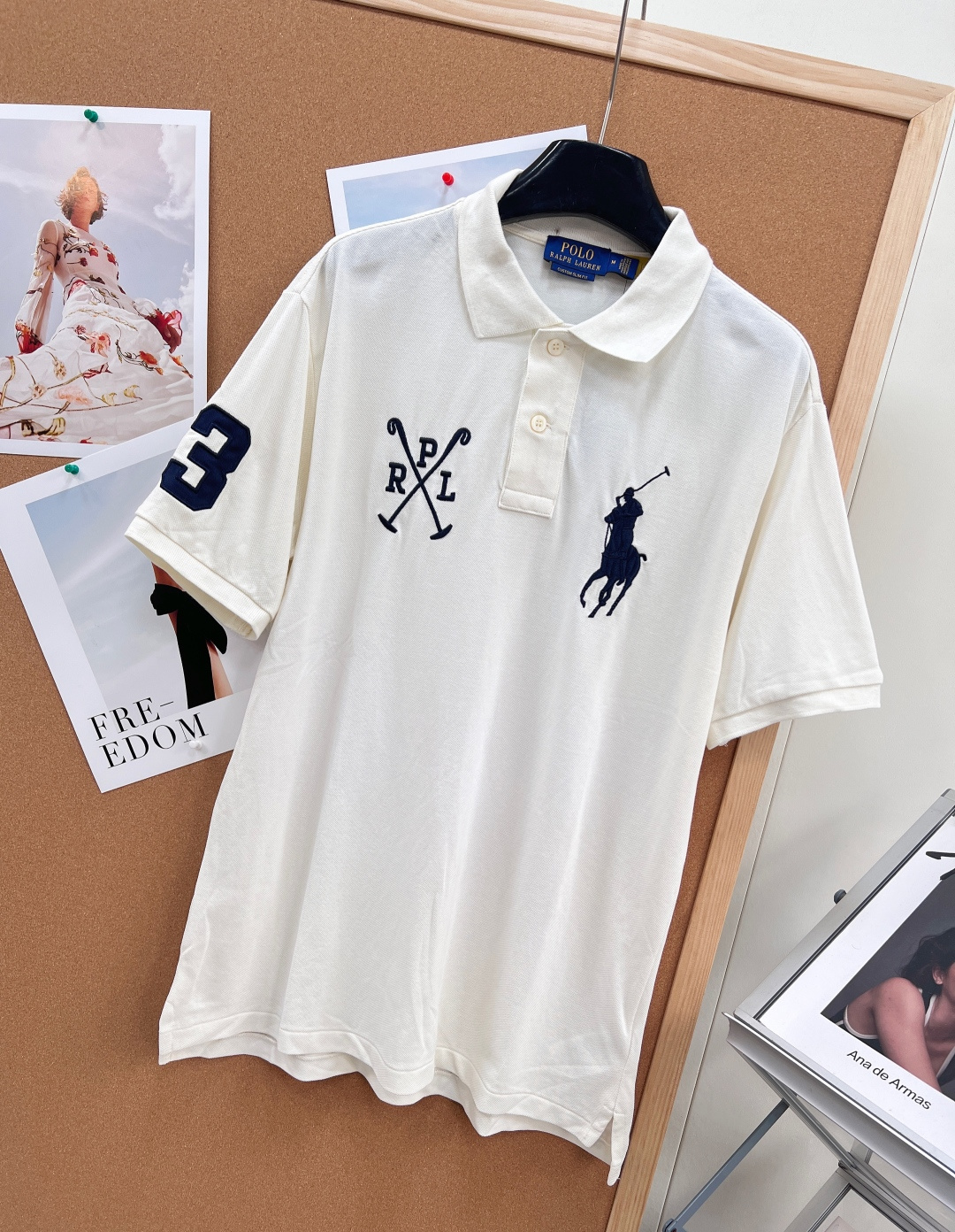 🆕Ralph Lauren 新款双大标刺绣男士POLO衫 ，全网断货王回归！拉夫劳伦最新款双大标男士PO