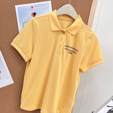🆕Acne Studios 鹅黄色字母印花Polo衫 ,嫩到犯规的少女感神衣,色彩封神,拿捏春夏氛围感, 🆕Acne Studios 鹅黄色字母印花Polo衫 ,嫩到犯规的少女感神衣,色彩封神,拿捏春夏氛围感,
