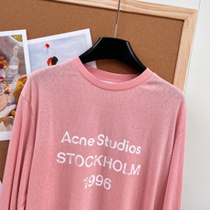 🆕ACNESTUDIO 复古做旧水洗新配色1996长袖T恤|北欧极简的松弛感经典圆领+微透棉质➕亚麻面料 🆕ACNESTUDIO 复古做旧水洗新配色1996长袖T恤|北欧极简的松弛感经典圆领+微透棉质➕亚麻面料