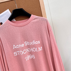 🆕ACNESTUDIO 复古做旧水洗新配色1996长袖T恤|北欧极简的松弛感经典圆领+微透棉质➕亚麻面料 🆕ACNESTUDIO 复古做旧水洗新配色1996长袖T恤|北欧极简的松弛感经典圆领+微透棉质➕亚麻面料