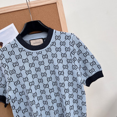 🆕 Gucci 金丝双G圆领针织短袖,德国一体挂机工艺、独家采用进口意大利金丝,柔软亲肤。给你奢侈品真正 🆕 Gucci 金丝双G圆领针织短袖,德国一体挂机工艺、独家采用进口意大利金丝,柔软亲肤。给你奢侈品真正