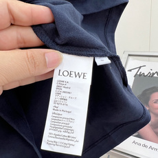 🆕LOEWE Paula’s Ibiza系列 Anagram刺绣圆领短袖T恤✨甄选100%精梳纯棉面料, 🆕LOEWE Paula’s Ibiza系列 Anagram刺绣圆领短袖T恤✨甄选100%精梳纯棉面料,