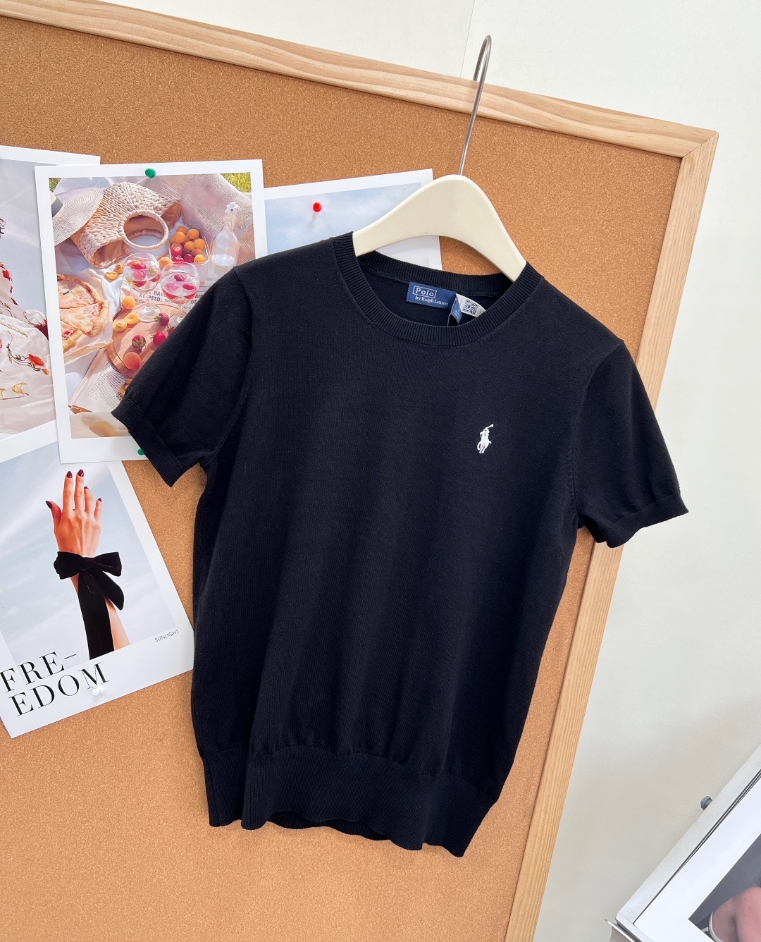 🆕Ralph Lauren 拉夫劳伦经典小马刺绣匹马棉针织衫短袖匹马棉定制针织面料,触感软糯细腻,贴身穿 🆕Ralph Lauren 拉夫劳伦经典小马刺绣匹马棉针织衫短袖匹马棉定制针织面料,触感软糯细腻,贴身穿