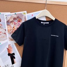 🆕alexander wang26春夏大王超多明星同款字母刺绣正肩短袖T恤▪️小版型长度和宽度都刚刚好, 🆕alexander wang26春夏大王超多明星同款字母刺绣正肩短袖T恤▪️小版型长度和宽度都刚刚好,