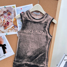 🆕Acne Studios 新款做旧印花无袖背心。高街氛围感单品🔥自带高街艺术感的爆款背心来袭,男女同款 🆕Acne Studios 新款做旧印花无袖背心。高街氛围感单品🔥自带高街艺术感的爆款背心来袭,男女同款