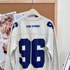 🆕Acne Studios 96系列美式复古球衣长袖T恤✨自带复古滤镜的氛围感神款,轻松解锁随性松弛的美 🆕Acne Studios 96系列美式复古球衣长袖T恤✨自带复古滤镜的氛围感神款,轻松解锁随性松弛的美