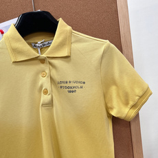 🆕ACNE STUDIO Sunkissed限定做旧Polo短袖复古褪色洗水工艺 自带落日柔光滤镜🌇 软 🆕ACNE STUDIO Sunkissed限定做旧Polo短袖复古褪色洗水工艺 自带落日柔光滤镜🌇 软