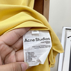 🆕ACNE STUDIO Sunkissed限定做旧Polo短袖复古褪色洗水工艺 自带落日柔光滤镜🌇 软 🆕ACNE STUDIO Sunkissed限定做旧Polo短袖复古褪色洗水工艺 自带落日柔光滤镜🌇 软