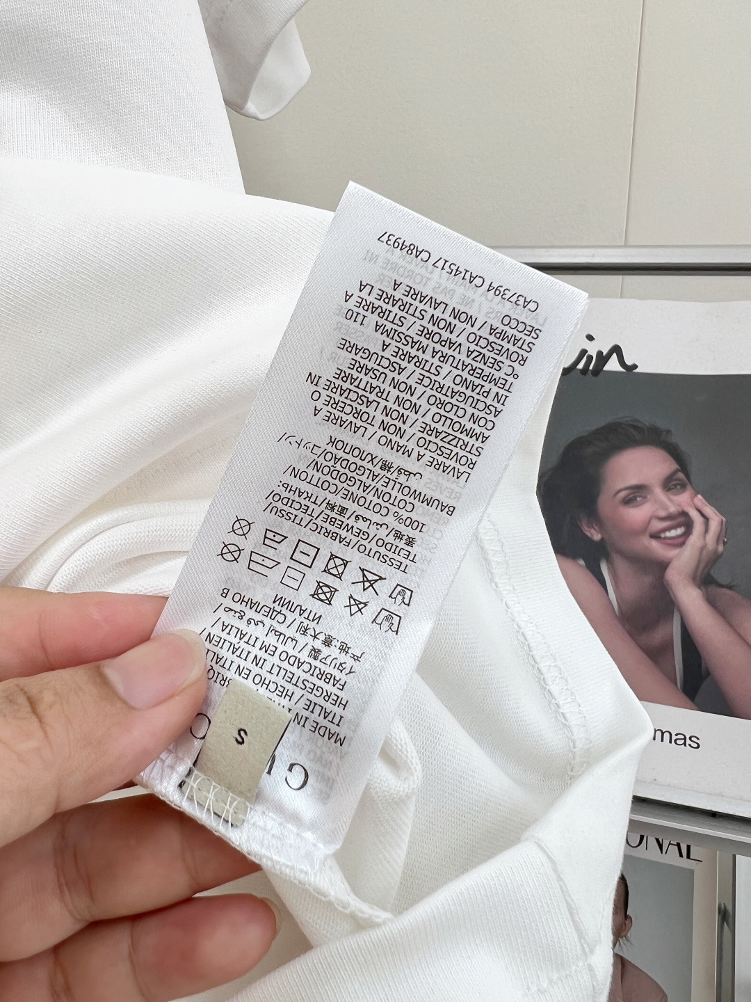 🆕 GUCCI 方块互扣双G短袖T恤，饰印花针织棉以现代视角焕新诠释品牌经典设计元素和精致图案G*cci