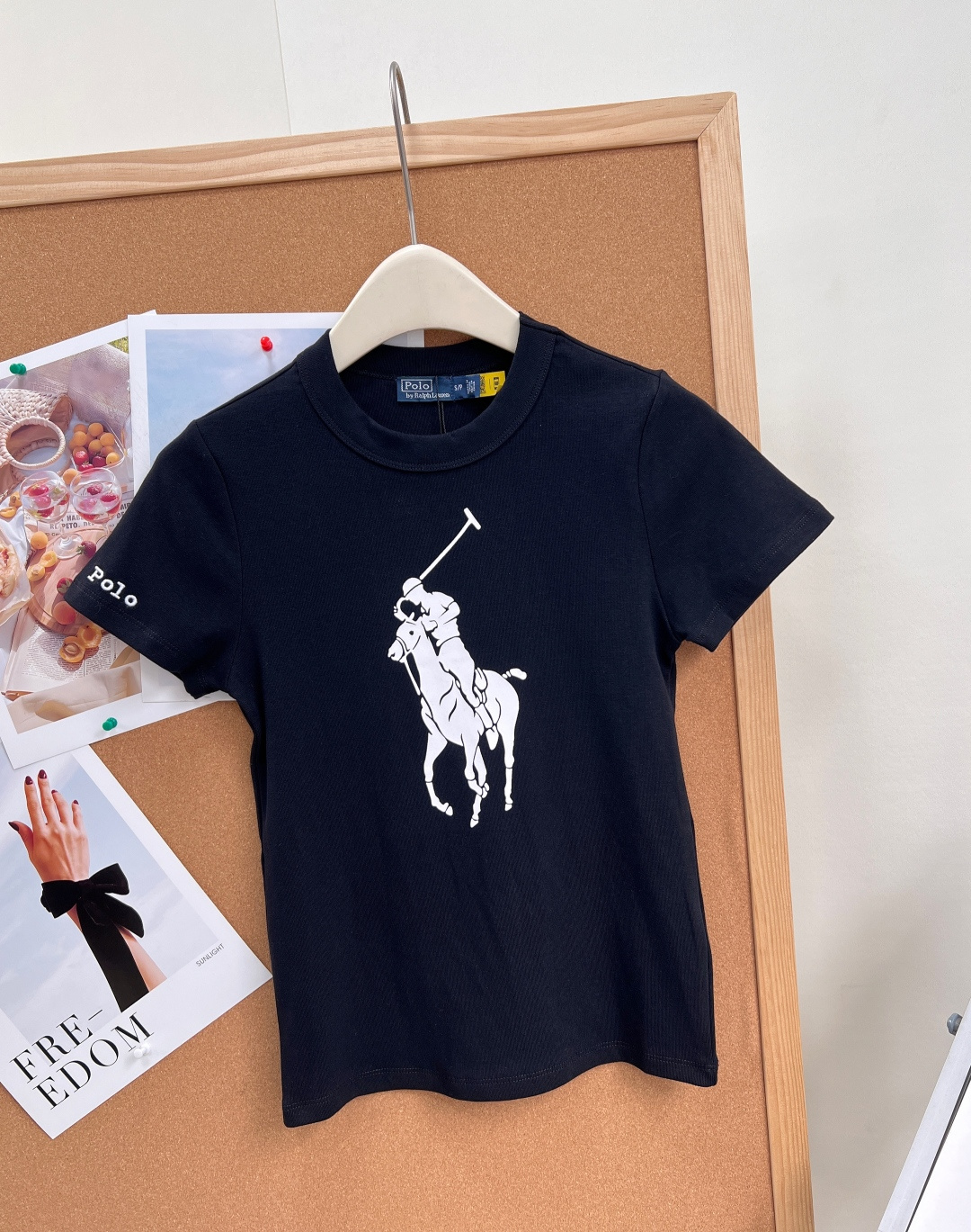 🆕Ralph Lauren新款大战马正肩短袖T恤，经典美式老钱风基础刚需款，26春夏百搭实穿单品，原版纯