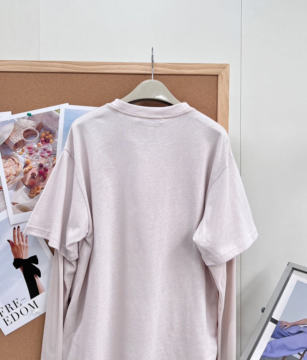 🆕 ACNE STUDIO 七夕限定款复古假两件网纱长袖T恤在银河倾泻的浪漫季，让ACNE STUDIO