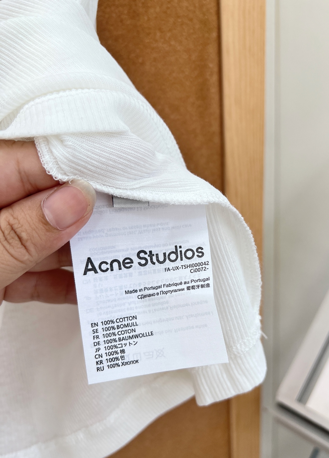 🆕Acne Studios 96数字撞色包边坑条背心，复古美式松弛感单品！ 美式复古标志性撞色包边设计，