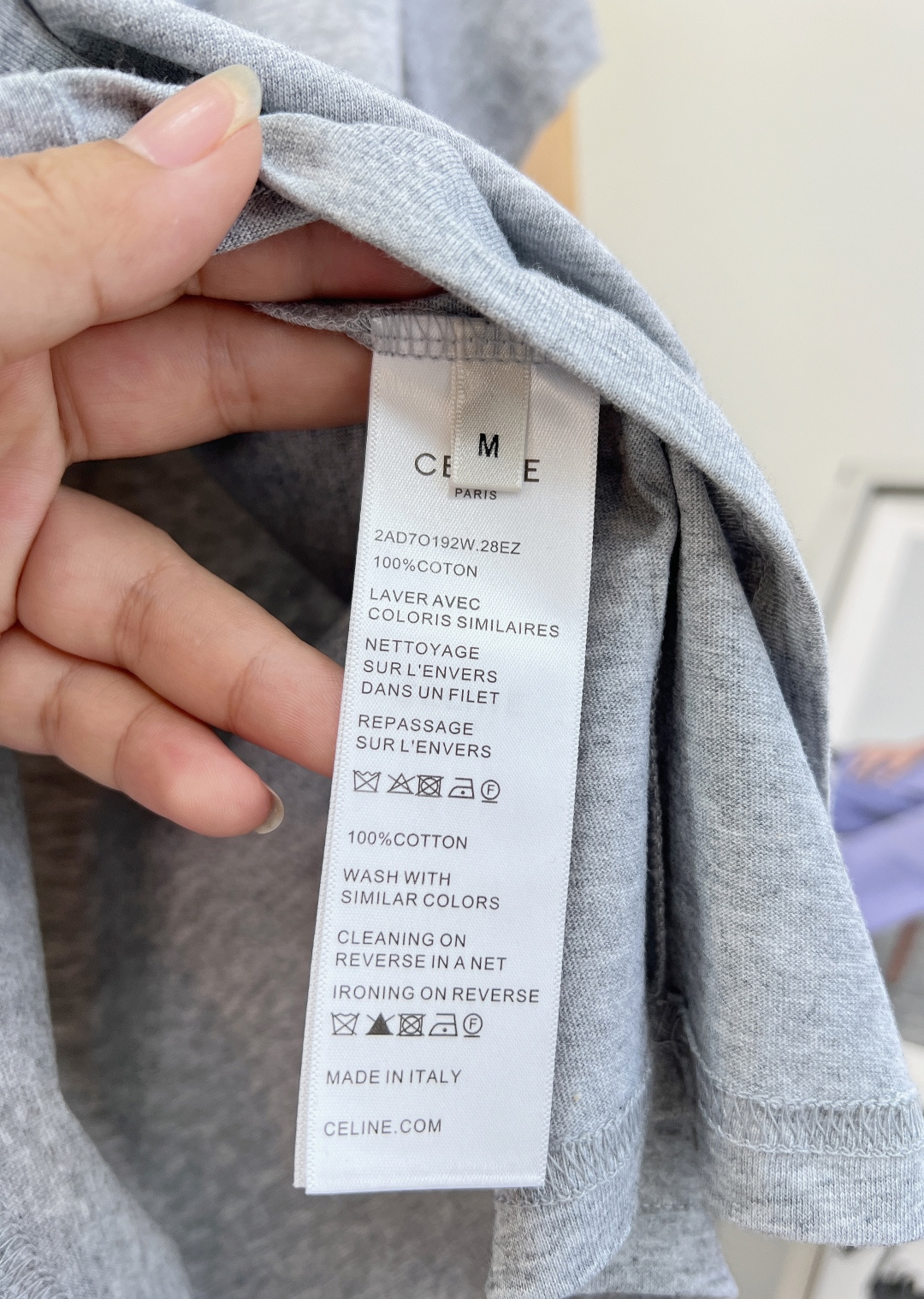 🆕CELINE新款休闲版字母印花短袖T恤，美式字母短袖撞上清爽夏意，复古CE字母印花自带校园氛围感，白/