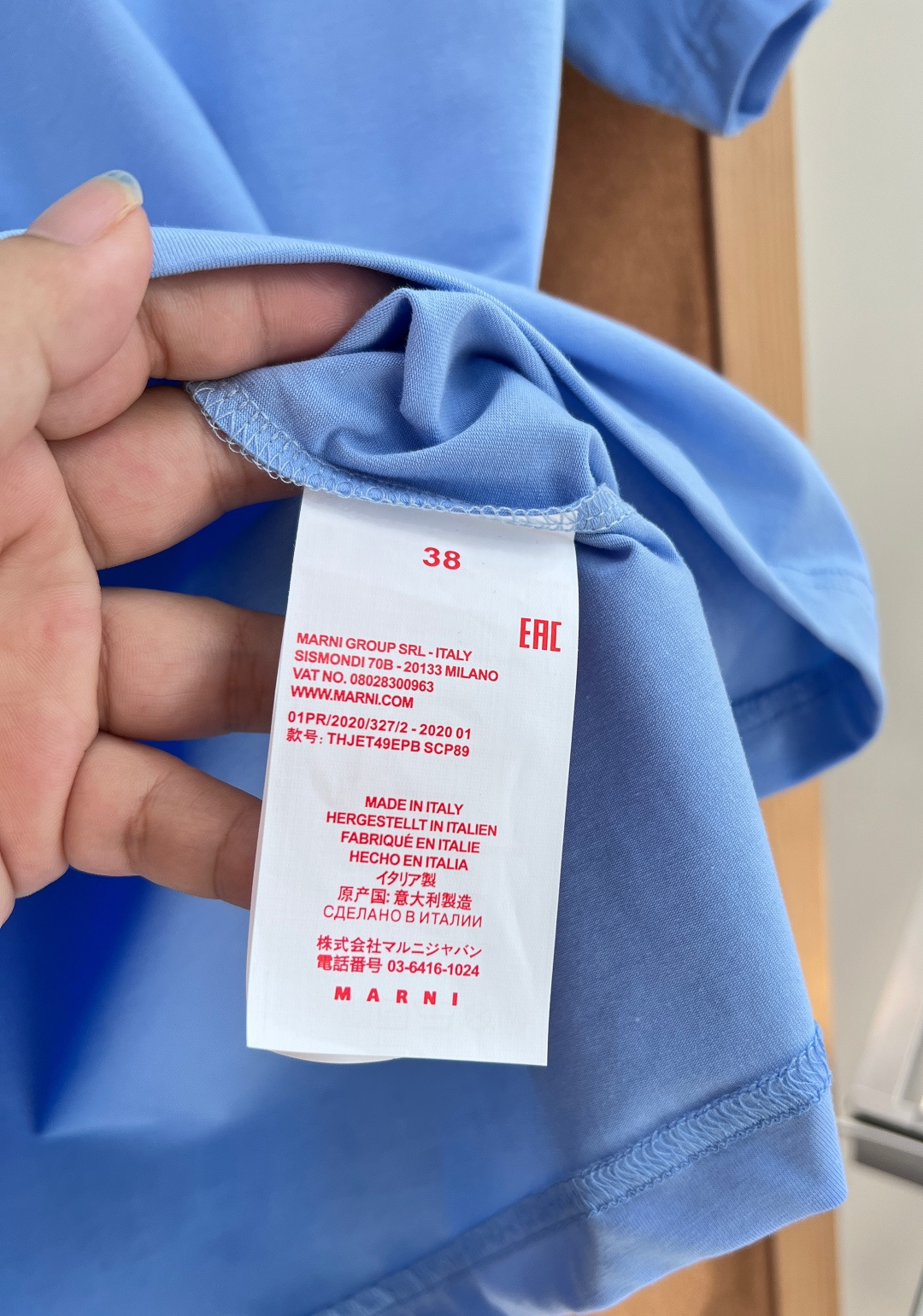 🆕26春夏MARNI经典字母短袖T恤✨辨识度拉满的斑驳做旧LOGO印花，随性又有艺术氛围感甄选高支精梳棉