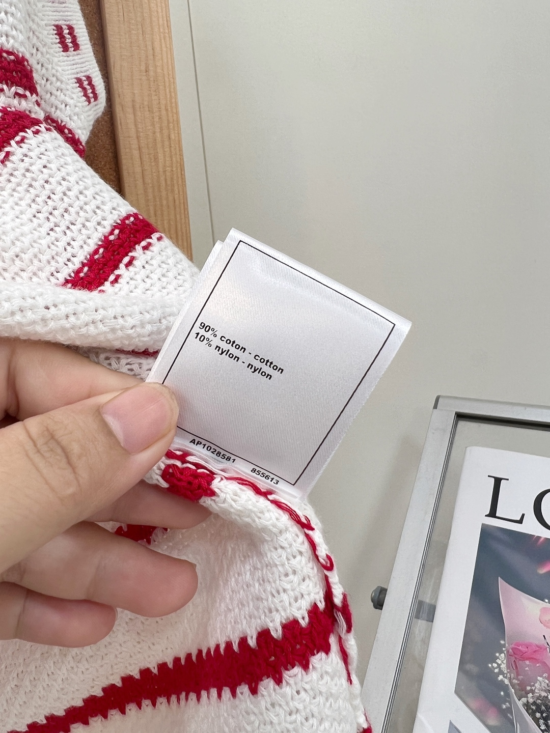 🆕CHANEL2026春夏撞色条纹针织背心，透气棉质混纺针织，春夏穿着刚需 采用定制棉质混纺镂空针织纱线