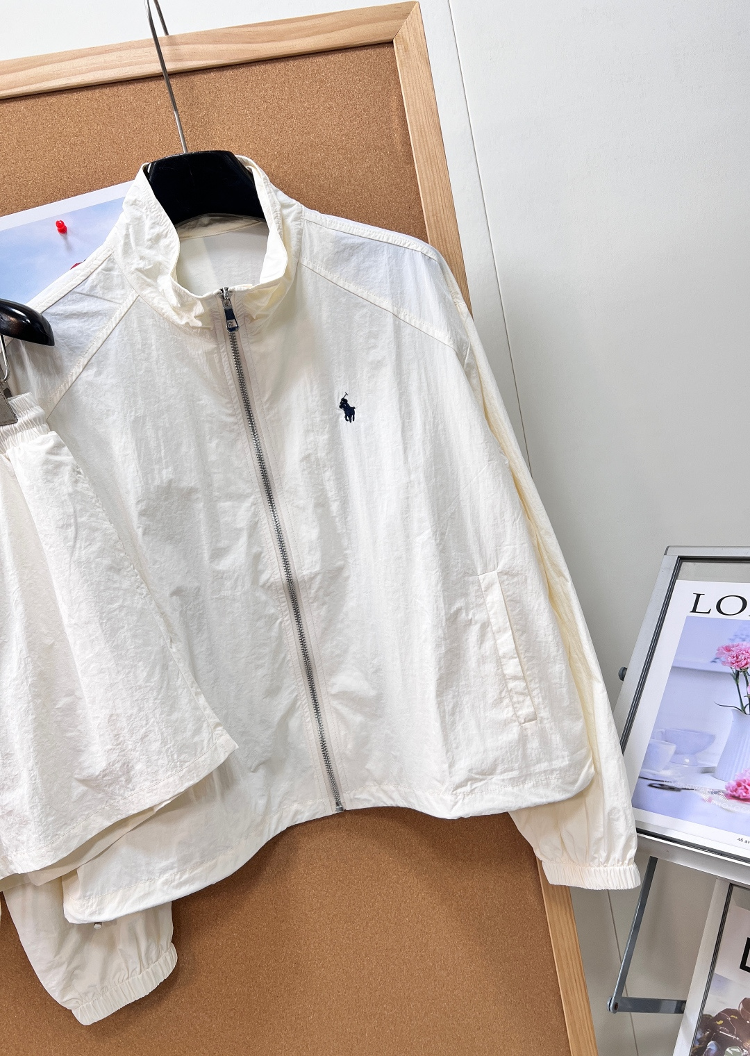🆕Ralph Lauren小马刺绣两件套直接封神✨一眼沦陷的清爽配色，定制雾霾蓝+温柔奶杏双色可选，低饱和色调巨衬肤色，