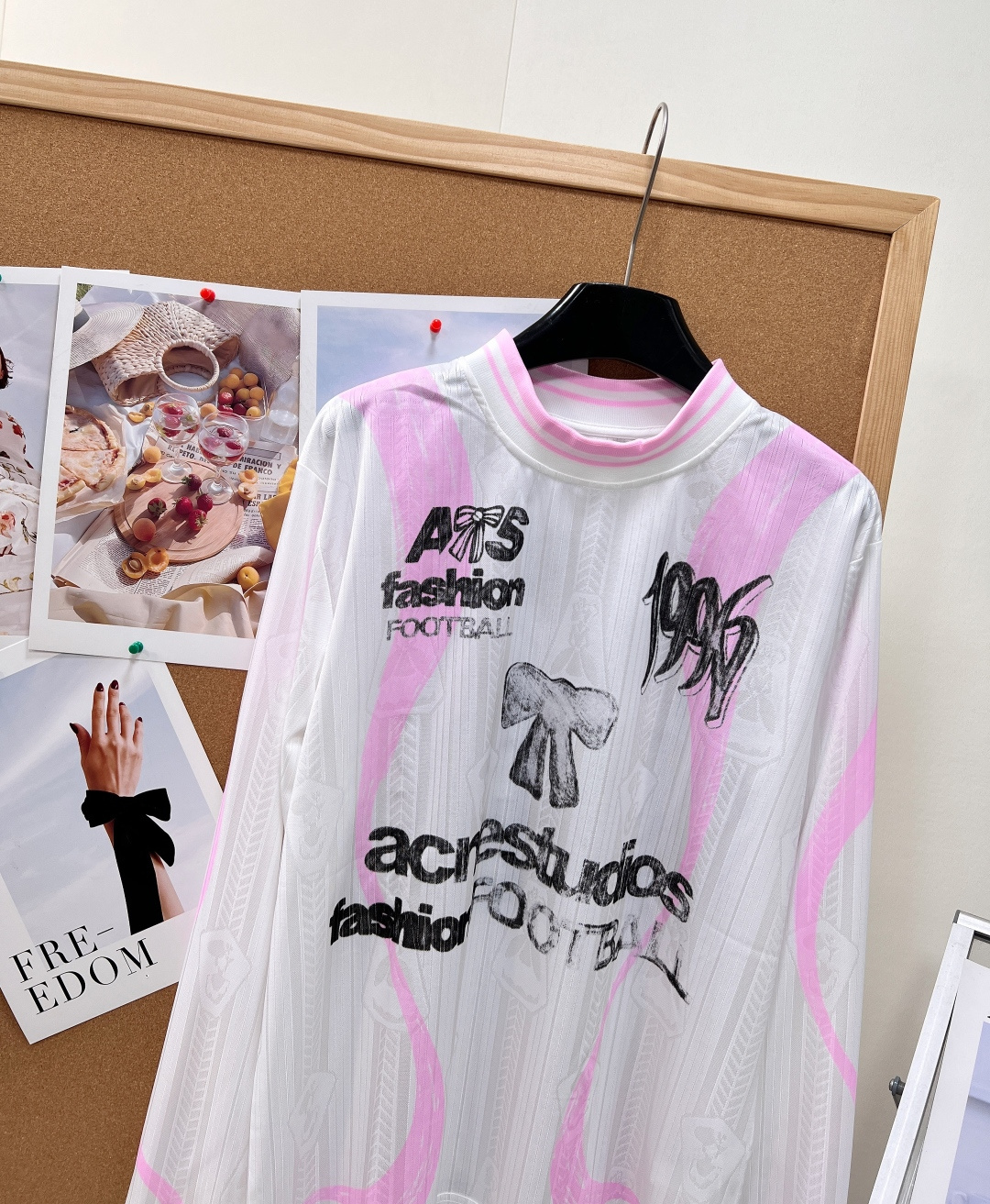 🆕ACNE STUDIO Fashion Football系列1996运动球衣⚽️长袖T恤 源自品牌经典Football
