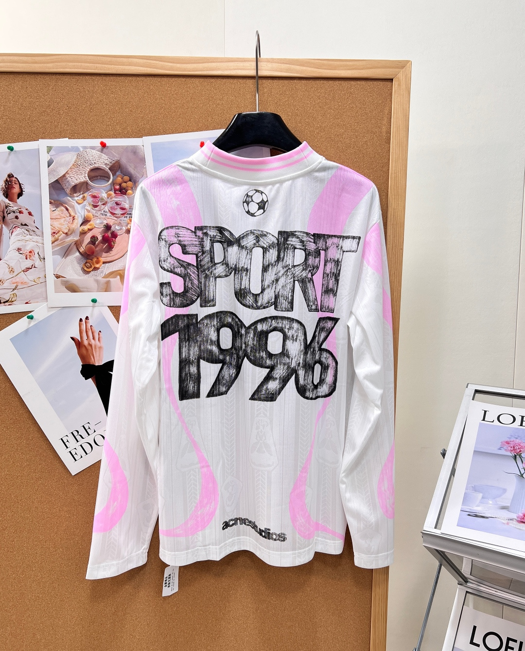 🆕ACNE STUDIO Fashion Football系列1996运动球衣⚽️长袖T恤 源自品牌经典Football