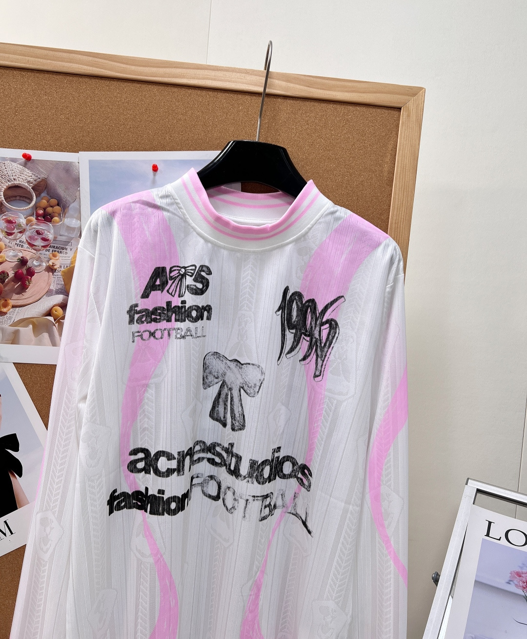 🆕ACNE STUDIO Fashion Football系列1996运动球衣⚽️长袖T恤 源自品牌经典Football