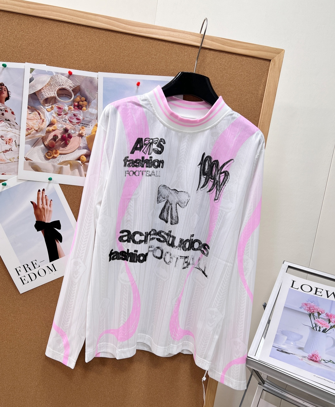 🆕ACNE STUDIO Fashion Football系列1996运动球衣⚽️长袖T恤 源自品牌经典Football