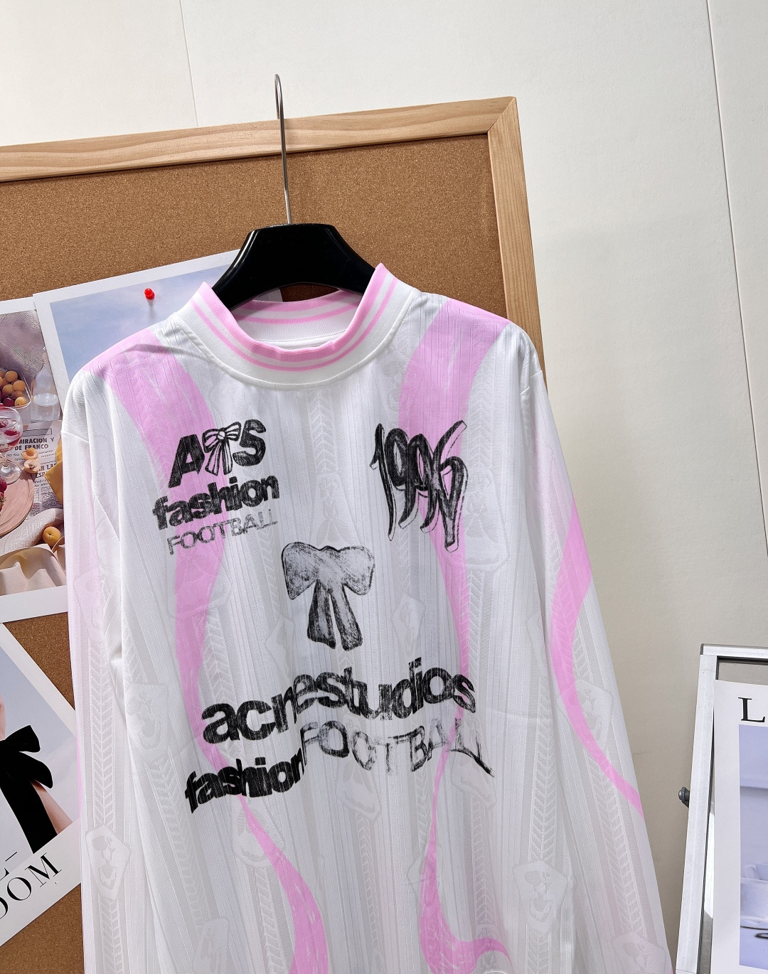 🆕ACNE STUDIO Fashion Football系列1996运动球衣⚽️长袖T恤 源自品牌经典Football