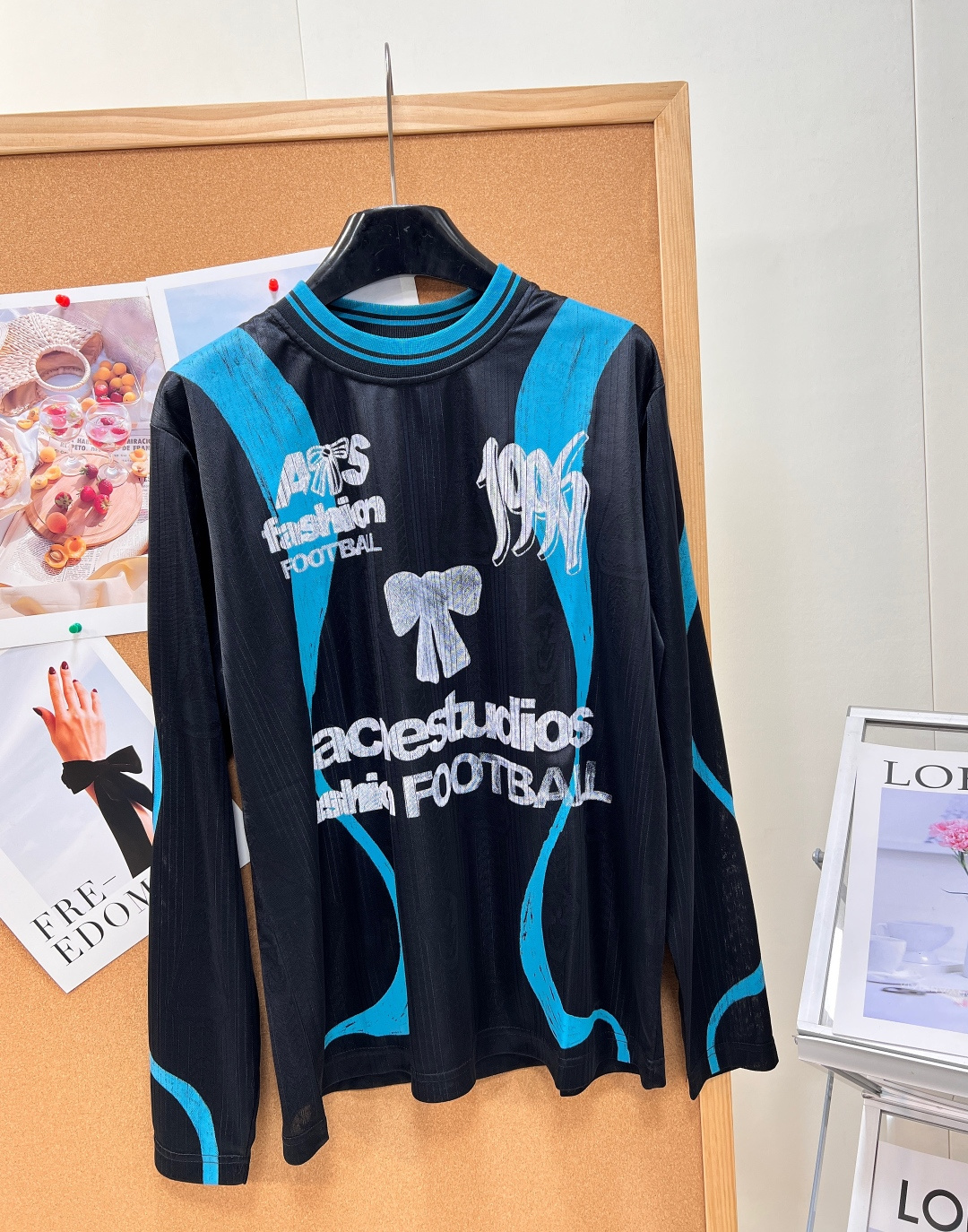 🆕ACNE STUDIO Fashion Football系列1996运动球衣⚽️长袖T恤 源自品牌经典Football