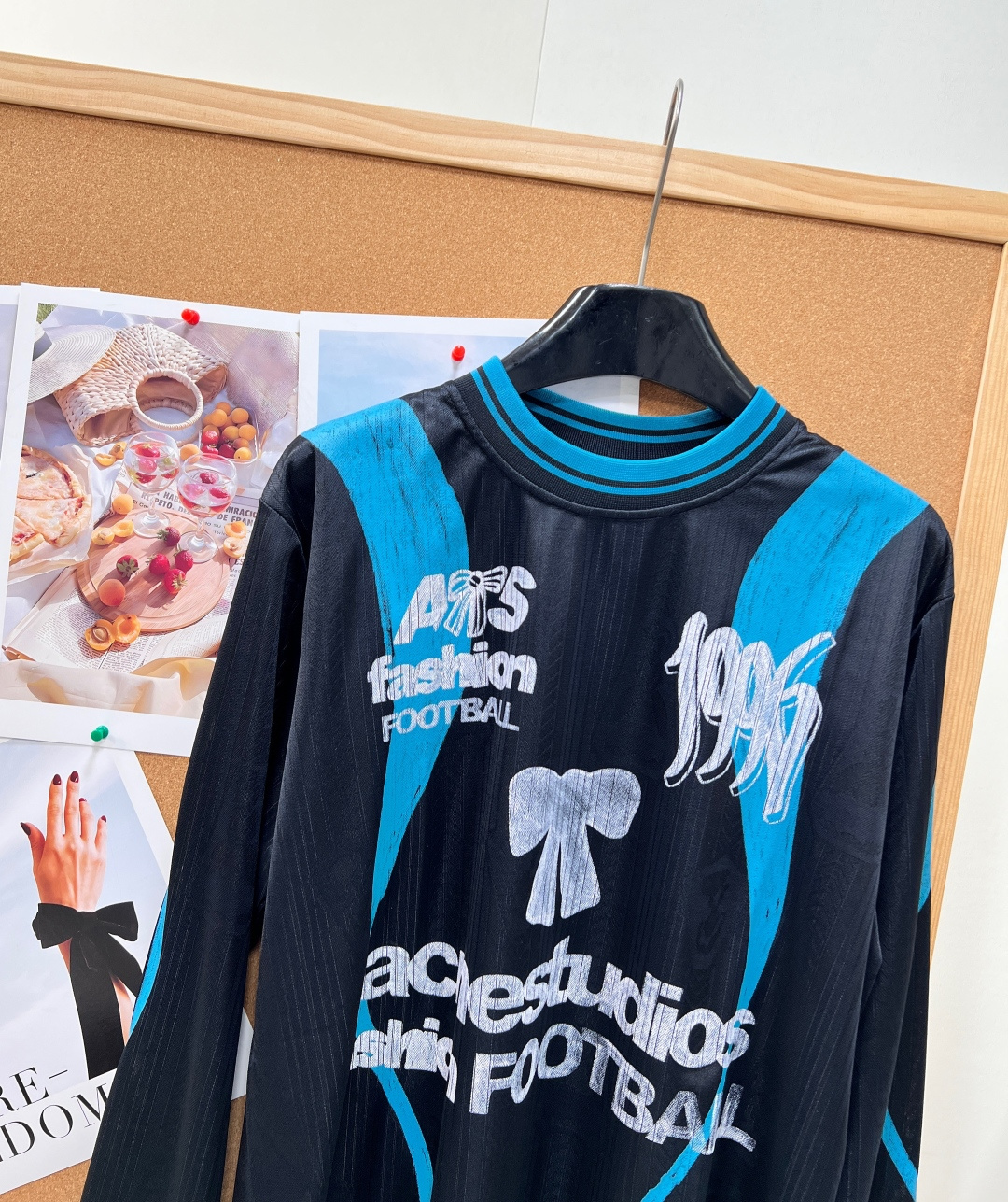 🆕ACNE STUDIO Fashion Football系列1996运动球衣⚽️长袖T恤 源自品牌经典Football
