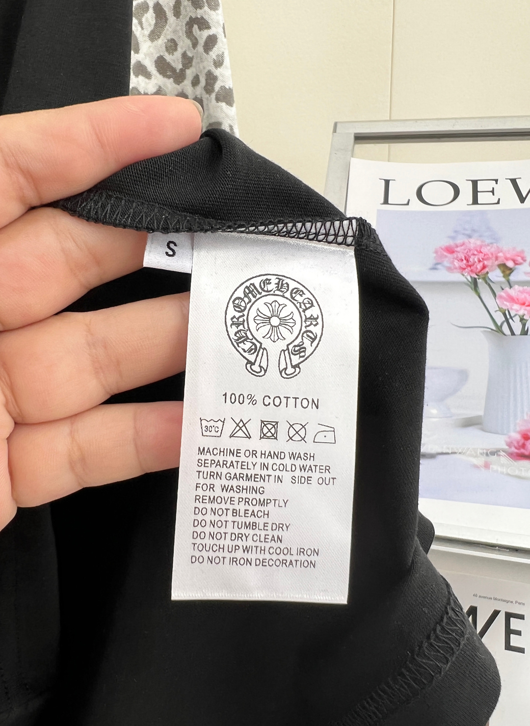 🆕Chrome Hearts26早秋新款豹纹拼接长袖，小众不撞款的甜酷天花板！低饱和灰调浅豹纹替代浮夸深色豹纹，柔和耐看