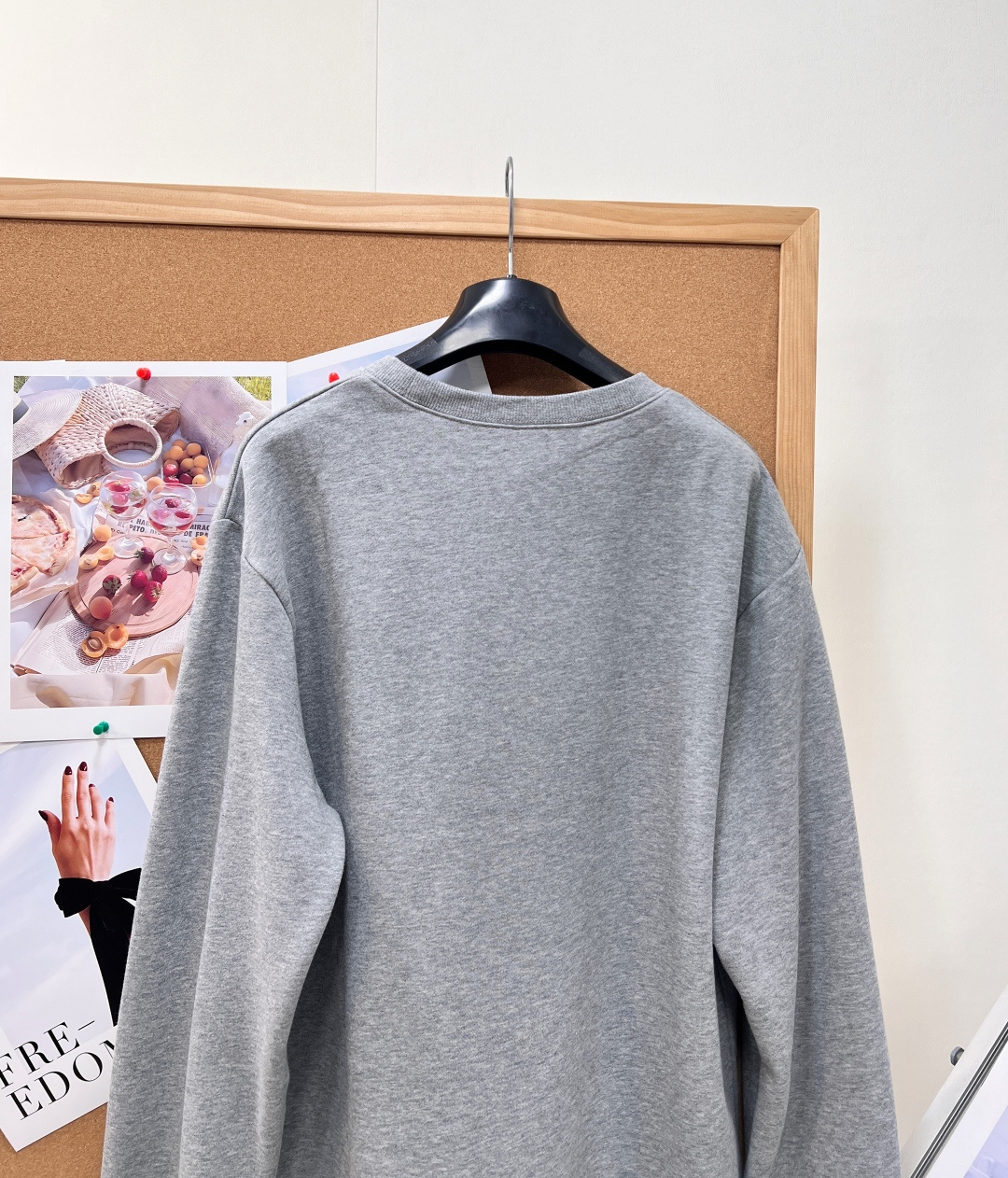 dior horse embroidered sweatshirt