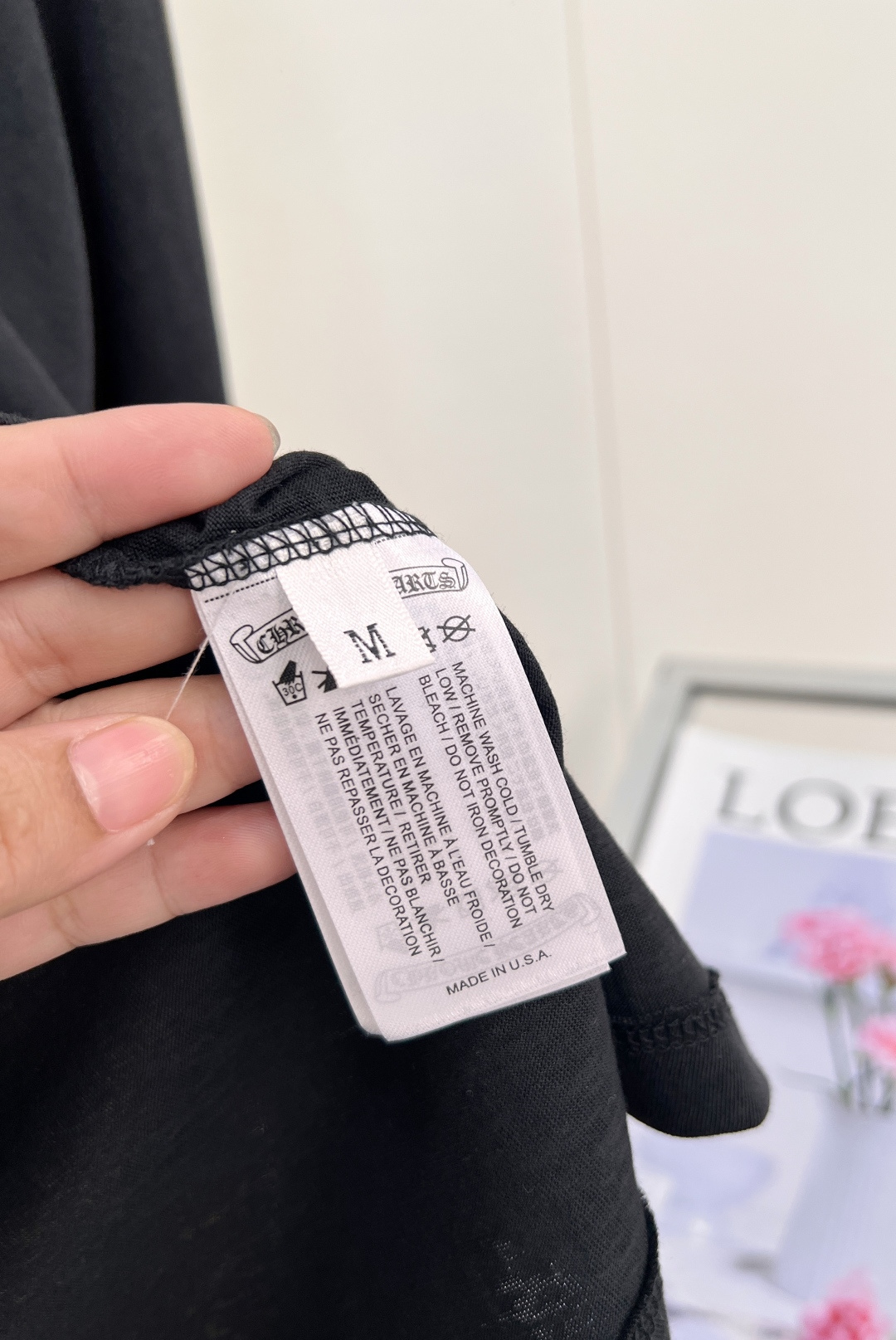 🆕Chrome hearts新款经典克罗心印花修身长袖打底衫，黑白两基础色可选！常规版型自带显瘦buff 轻薄透气面料贴