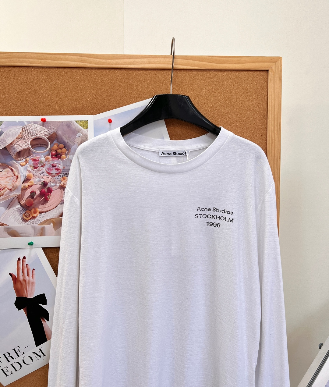 🆕Acne Studios 26新款1996胸前字母长袖T恤✨松弛街头感天花板 原版对标国专品质,杭州国专3500购入打 🆕Acne Studios 26新款1996胸前字母长袖T恤✨松弛街头感天花板 原版对标国专品质,杭州国专3500购入打