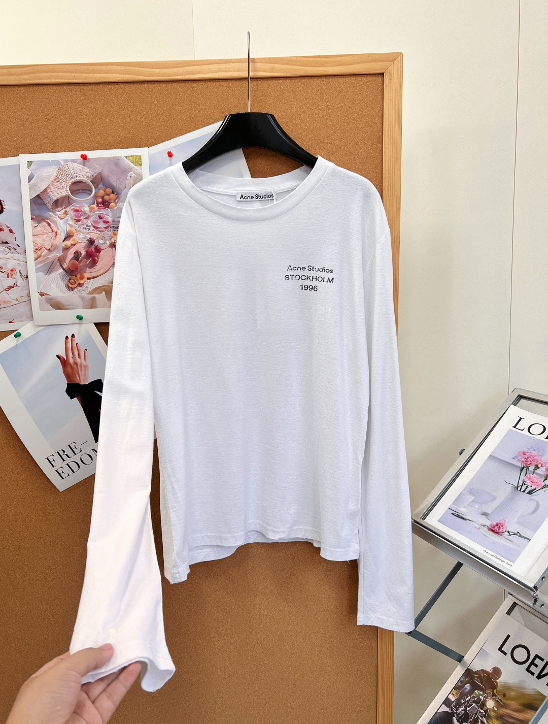 🆕Acne Studios 26新款1996胸前字母长袖T恤✨松弛街头感天花板 原版对标国专品质,杭州国专3500购入打 🆕Acne Studios 26新款1996胸前字母长袖T恤✨松弛街头感天花板 原版对标国专品质,杭州国专3500购入打