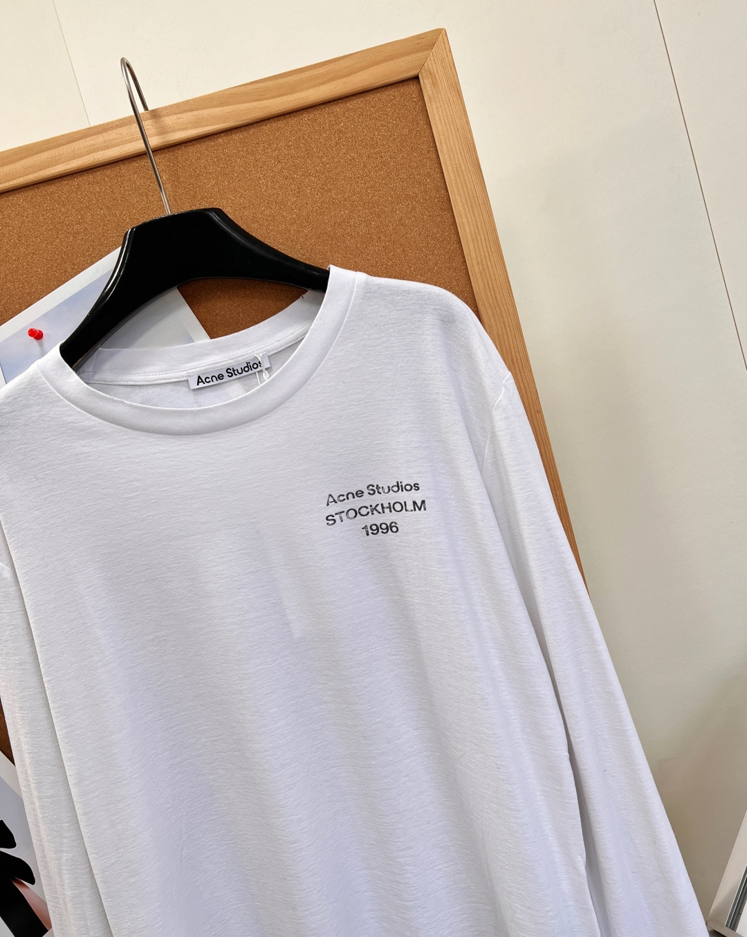 🆕Acne Studios 26新款1996胸前字母长袖T恤✨松弛街头感天花板 原版对标国专品质,杭州国专3500购入打 🆕Acne Studios 26新款1996胸前字母长袖T恤✨松弛街头感天花板 原版对标国专品质,杭州国专3500购入打