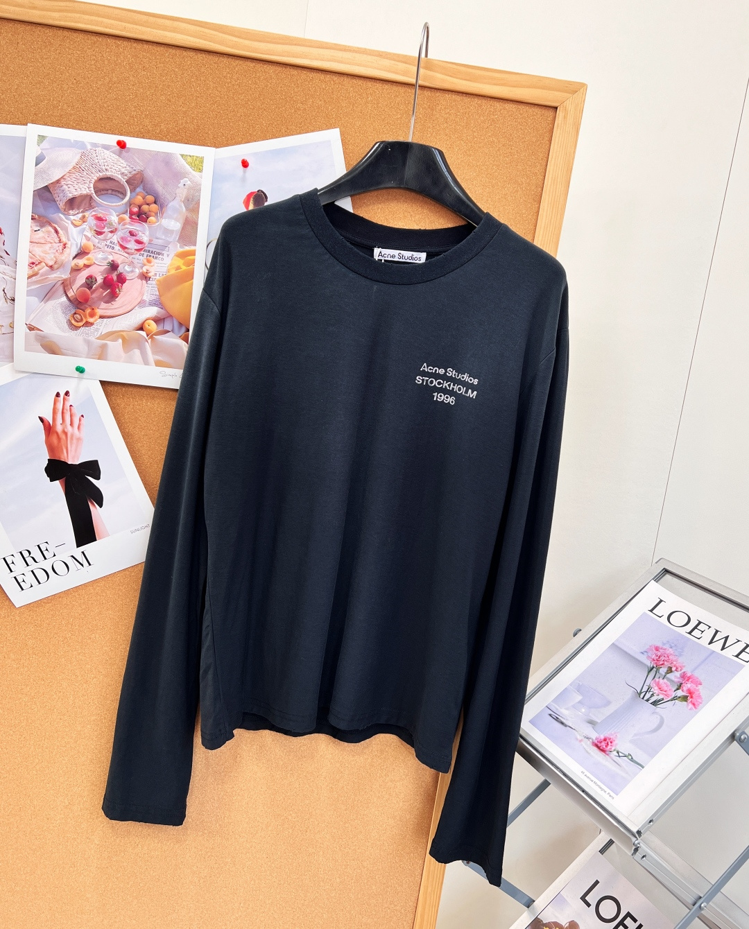 🆕Acne Studios 26新款1996胸前字母长袖T恤✨松弛街头感天花板 原版对标国专品质,杭州国专3500购入打 🆕Acne Studios 26新款1996胸前字母长袖T恤✨松弛街头感天花板 原版对标国专品质,杭州国专3500购入打